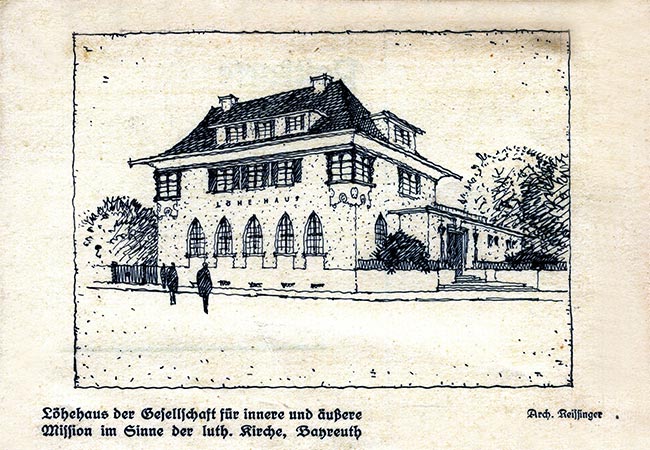 Zeichnung des Löhehaus